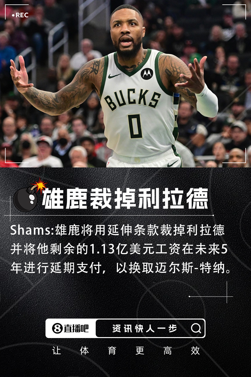 交易评级：迈尔斯·特纳与雄鹿队1.07亿美元合同的评估的简单介绍